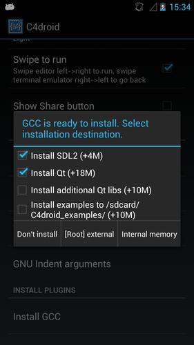 GCC plugin for C4droid