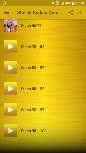 Sheikh Sudais Quran MP3