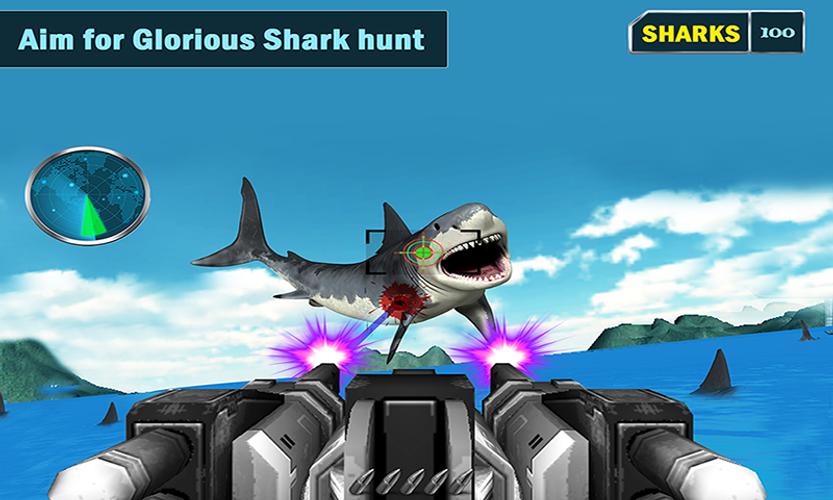 Angry Shark Shooter 3D