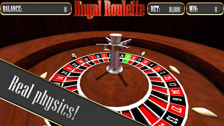 Royal Casino Roulette 3D