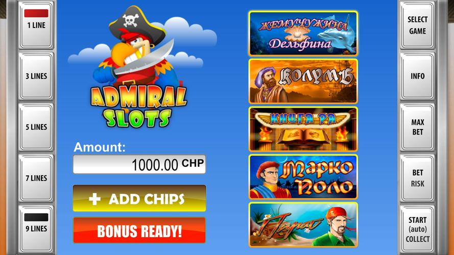 Admiral Slots