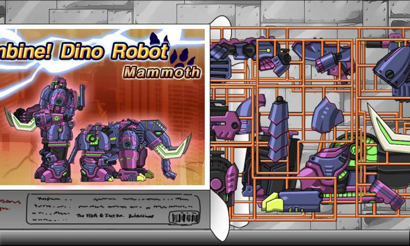 Mammoth - Combine! Dino Robot