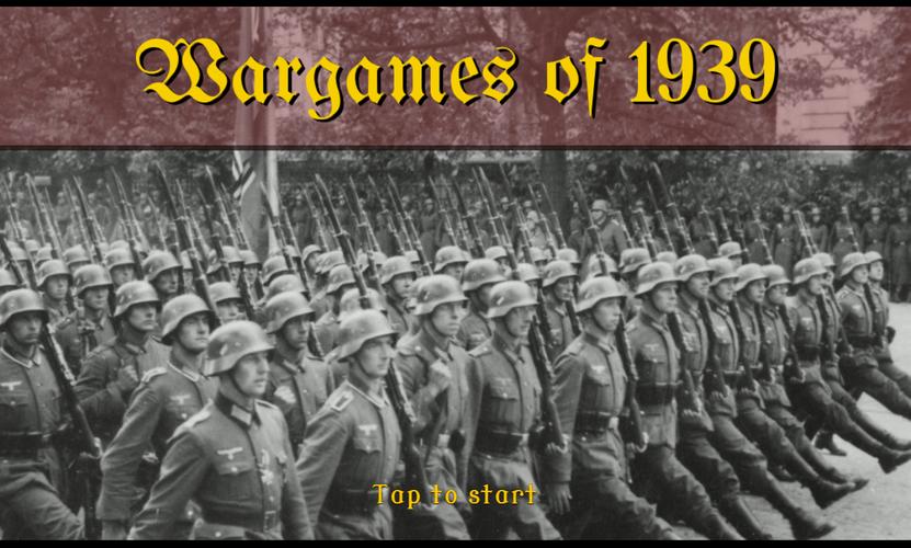 Wargames of 1939 FREE