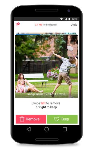 iSweep-easy clean camera roll