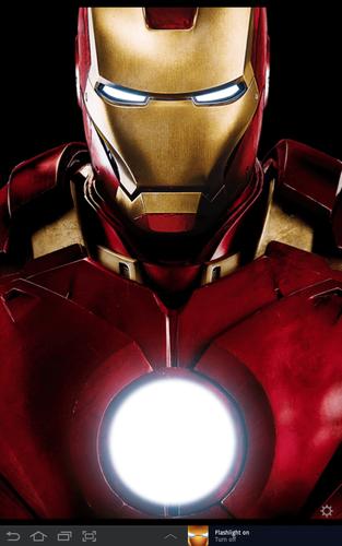 Flashlight Iron Man