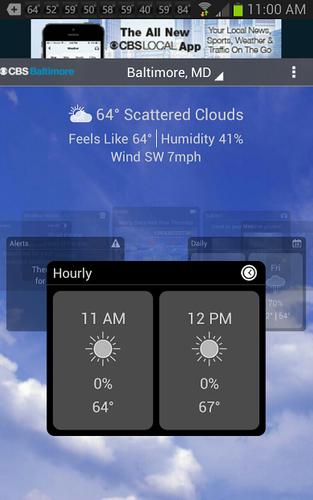 CBS Baltimore Weather