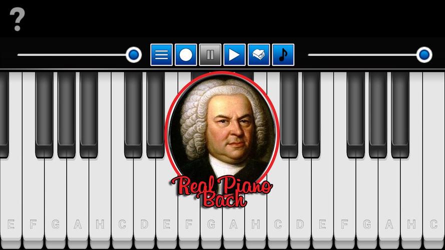 Real Piano Bach