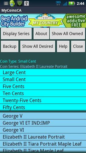 Coin Collecting - My CA Coins