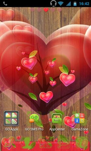 Fabulous Hearts Launcher Theme