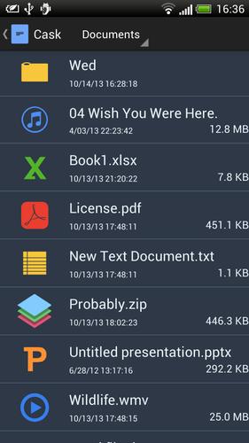 Cask File Manager