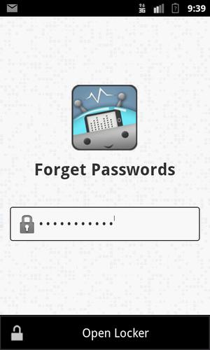 Forget Passwords