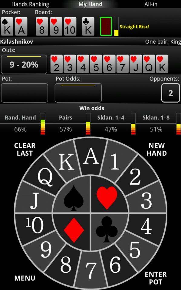 PrOKER: Poker Odds Calc FREE