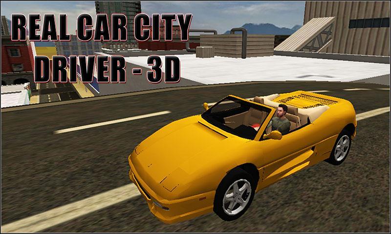 Real City Car Driver 3D Sim