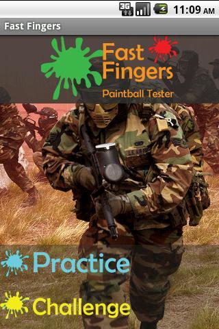 Fast Fingers Paintball Speed