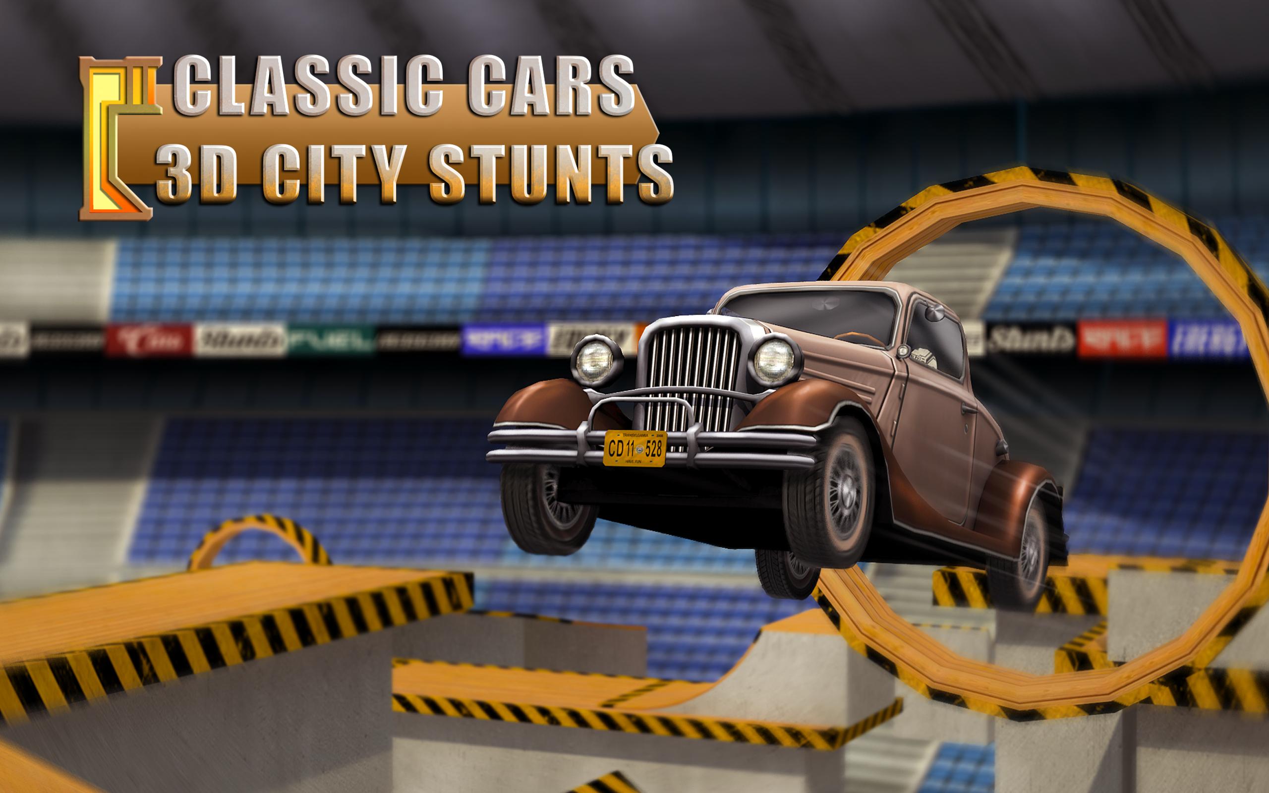 Classic Cars 3D City Stunts