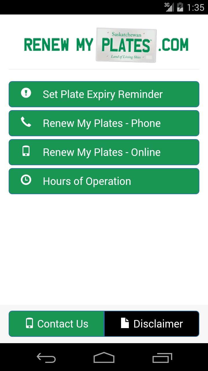 Renew My Plates