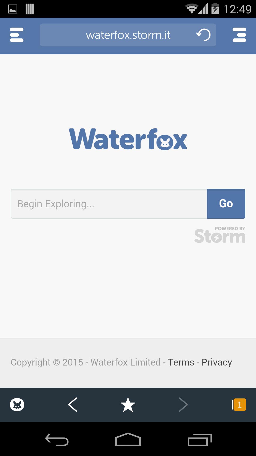 Waterfox Browser