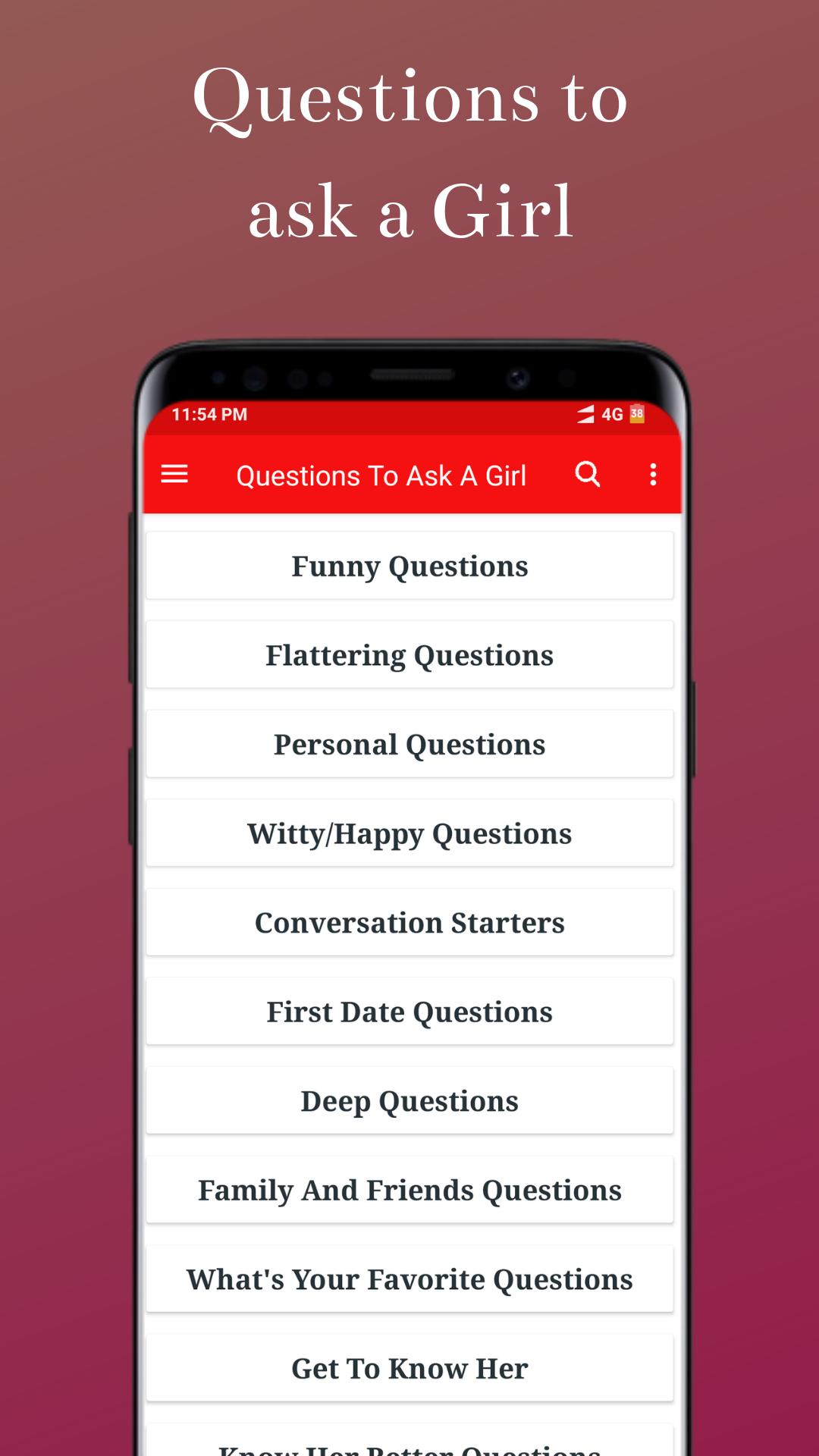 Questions to ask a girl, Boy, Gf, Bf, Couple- LUVY