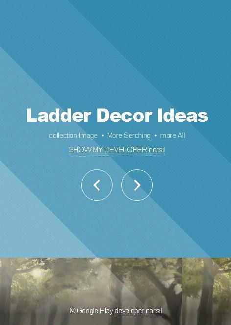 Ladder Decor Ideas