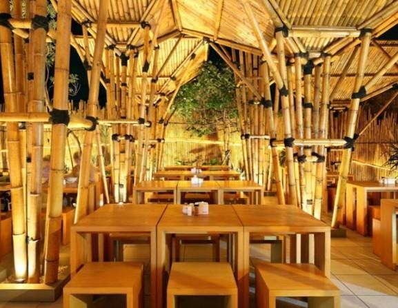 Bamboo restaurant design