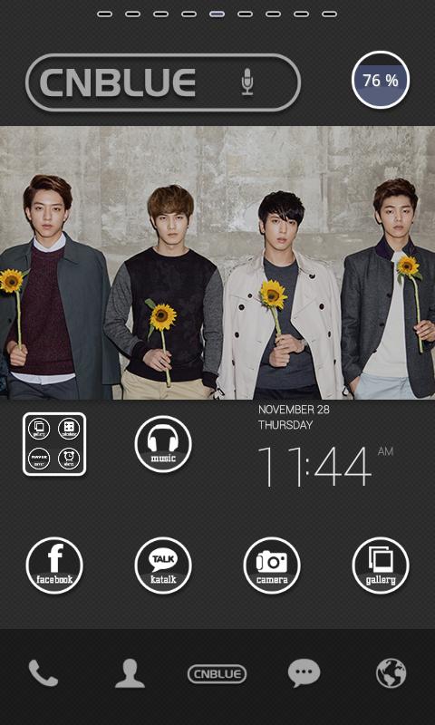 CNBLUE dodol launcher theme