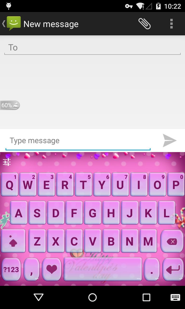 Emoji Keyboard - Lover Pink