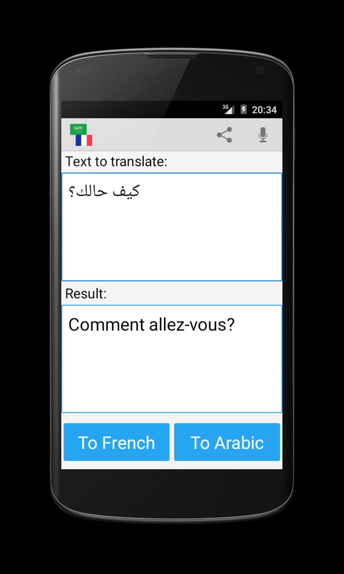 Arabic French Translator