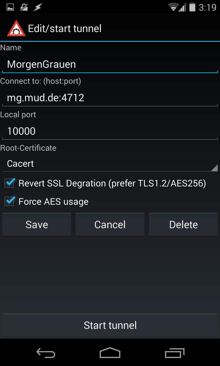 TLS/SSL Tunnel