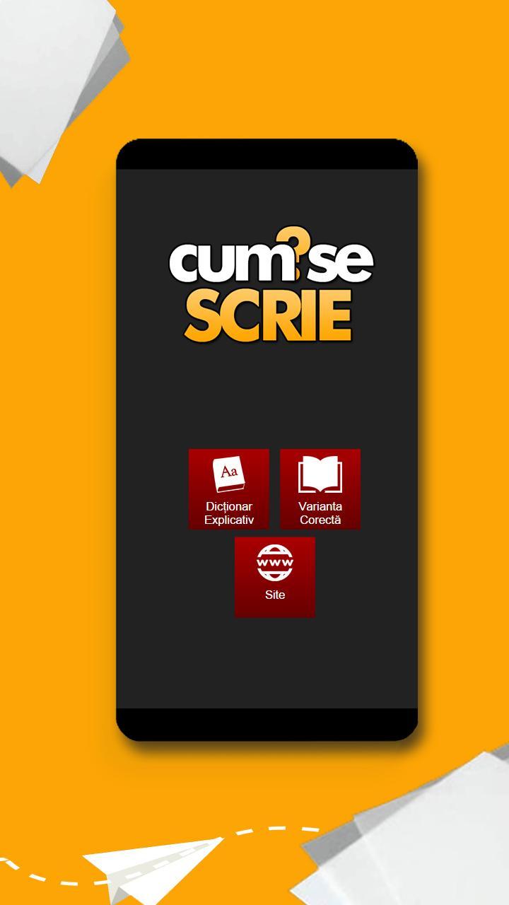 Cum se scrie?