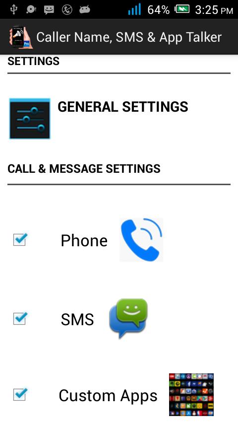 Caller Name, SMS & App Talker