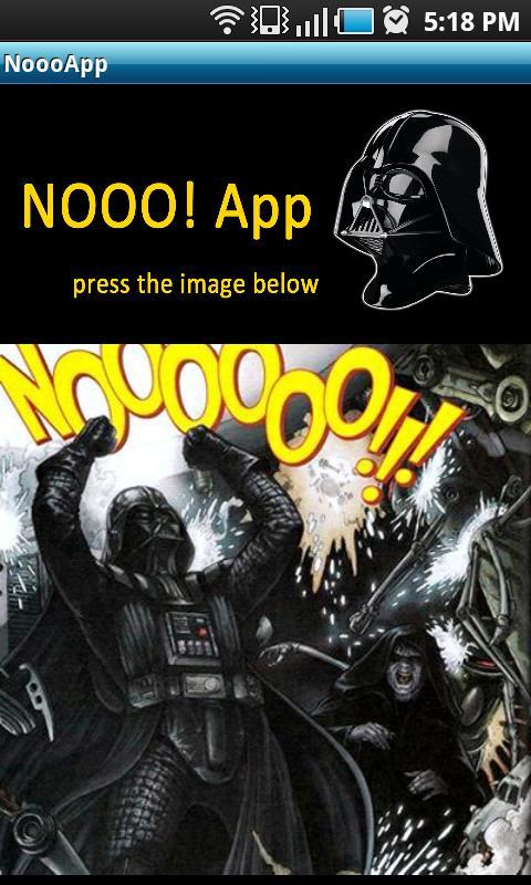 Darth Vader Nooo! Button