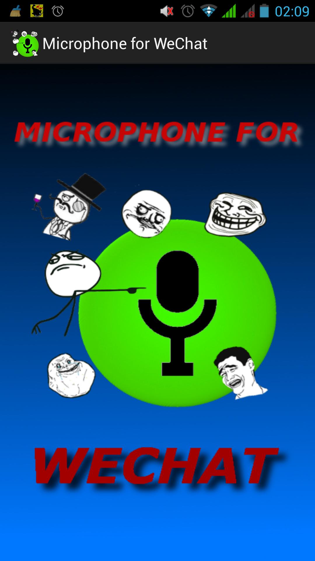 Microphone for WeChat