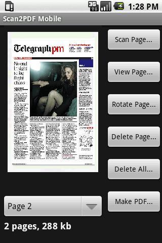 Scan2PDF Mobile Lite
