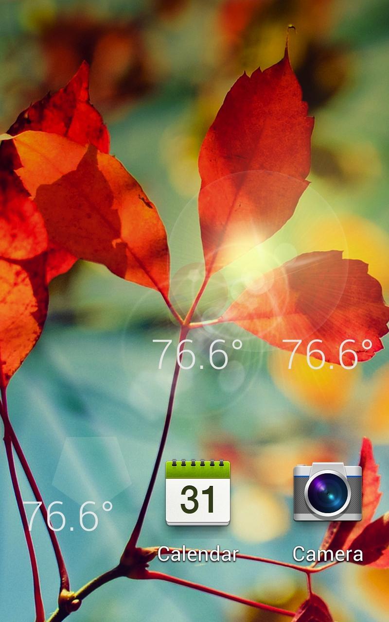 Device Temperature Widget