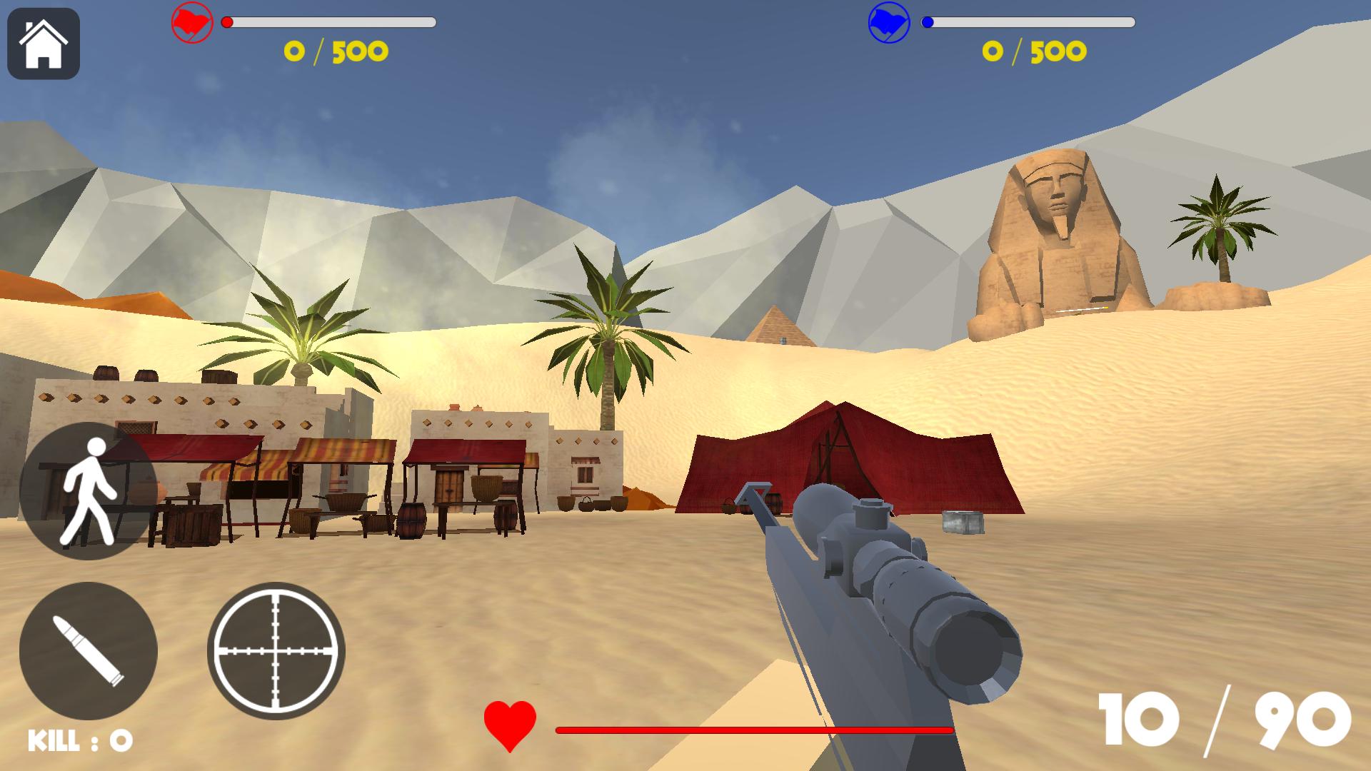 Golden Flag Multiplayer 3D