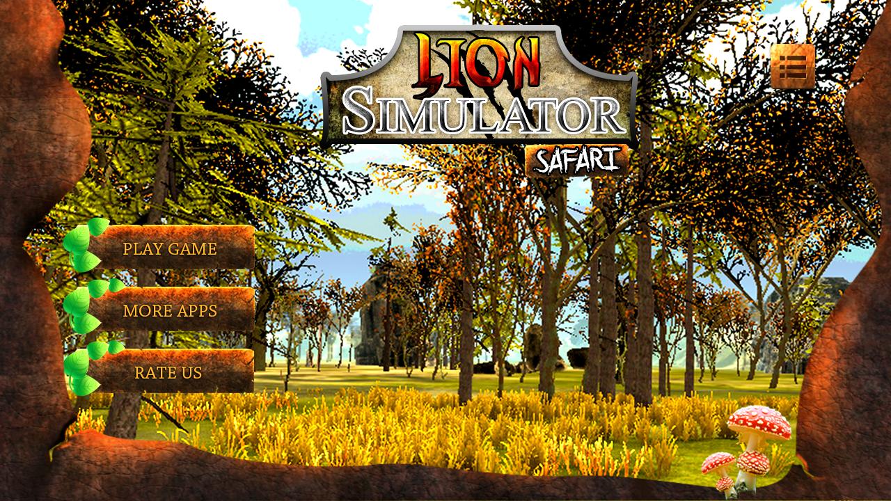 Lion Simulator 3D -Safari Game