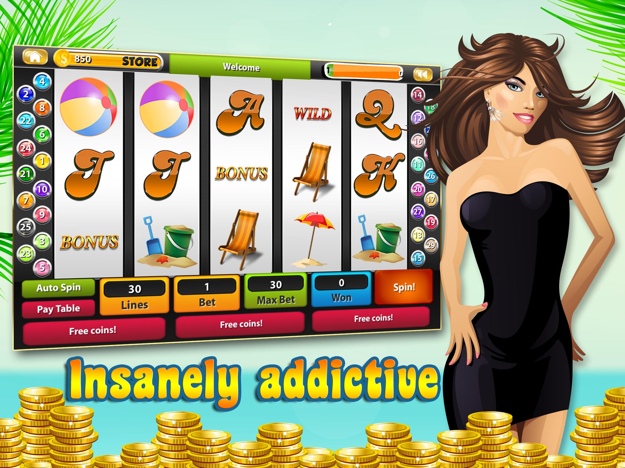 Summer HOT Slot Machine Casino