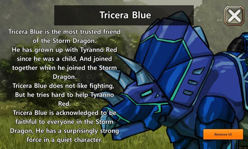 Tricera Blue - Combine! Dino Robot