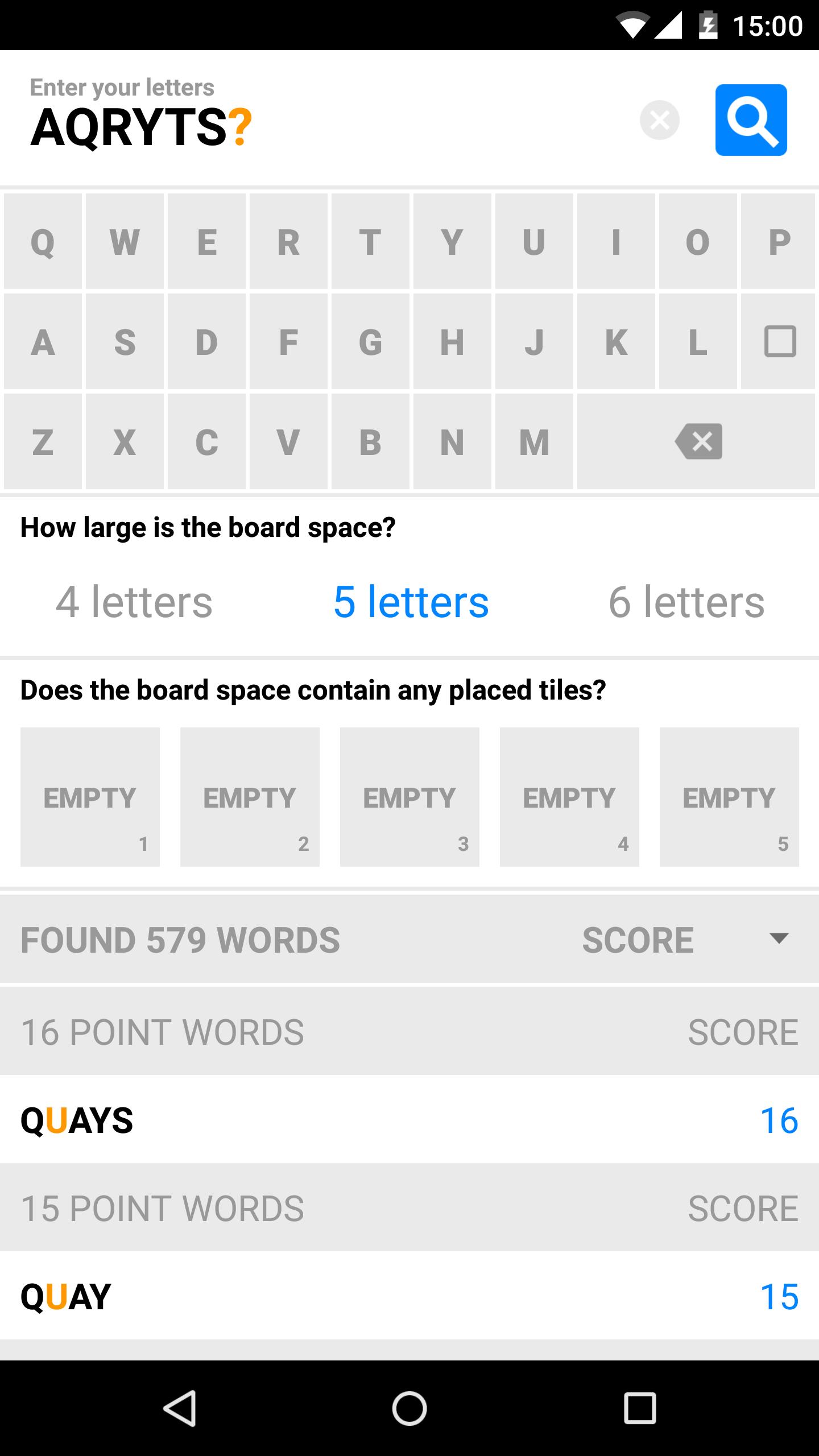 Word Helper for Scrabble