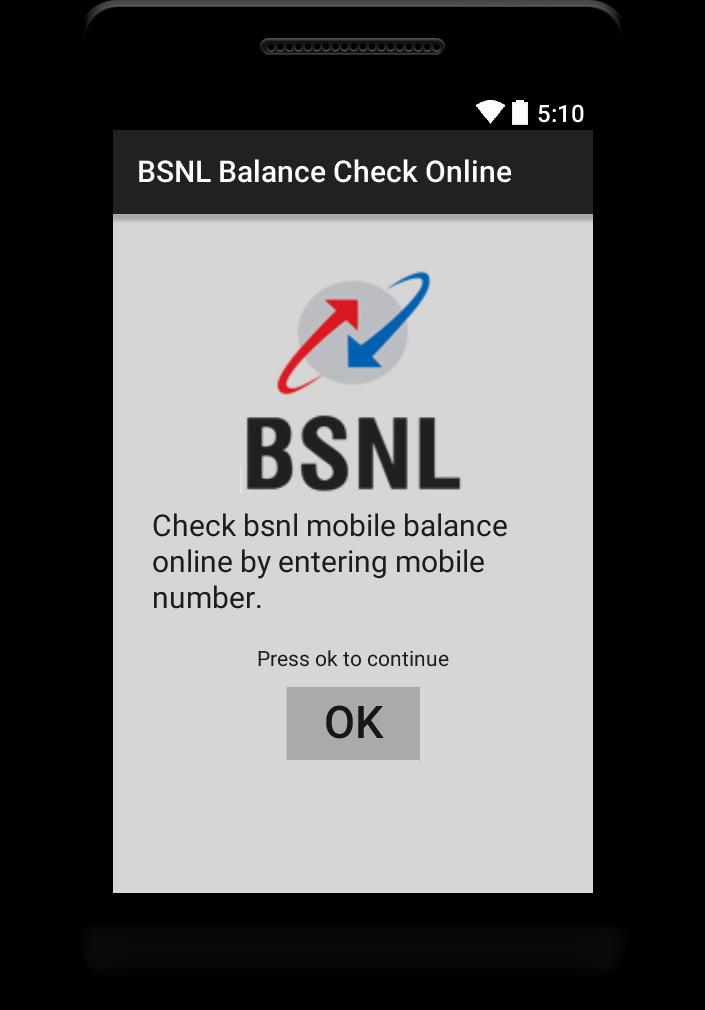 BSNL Balance Checker