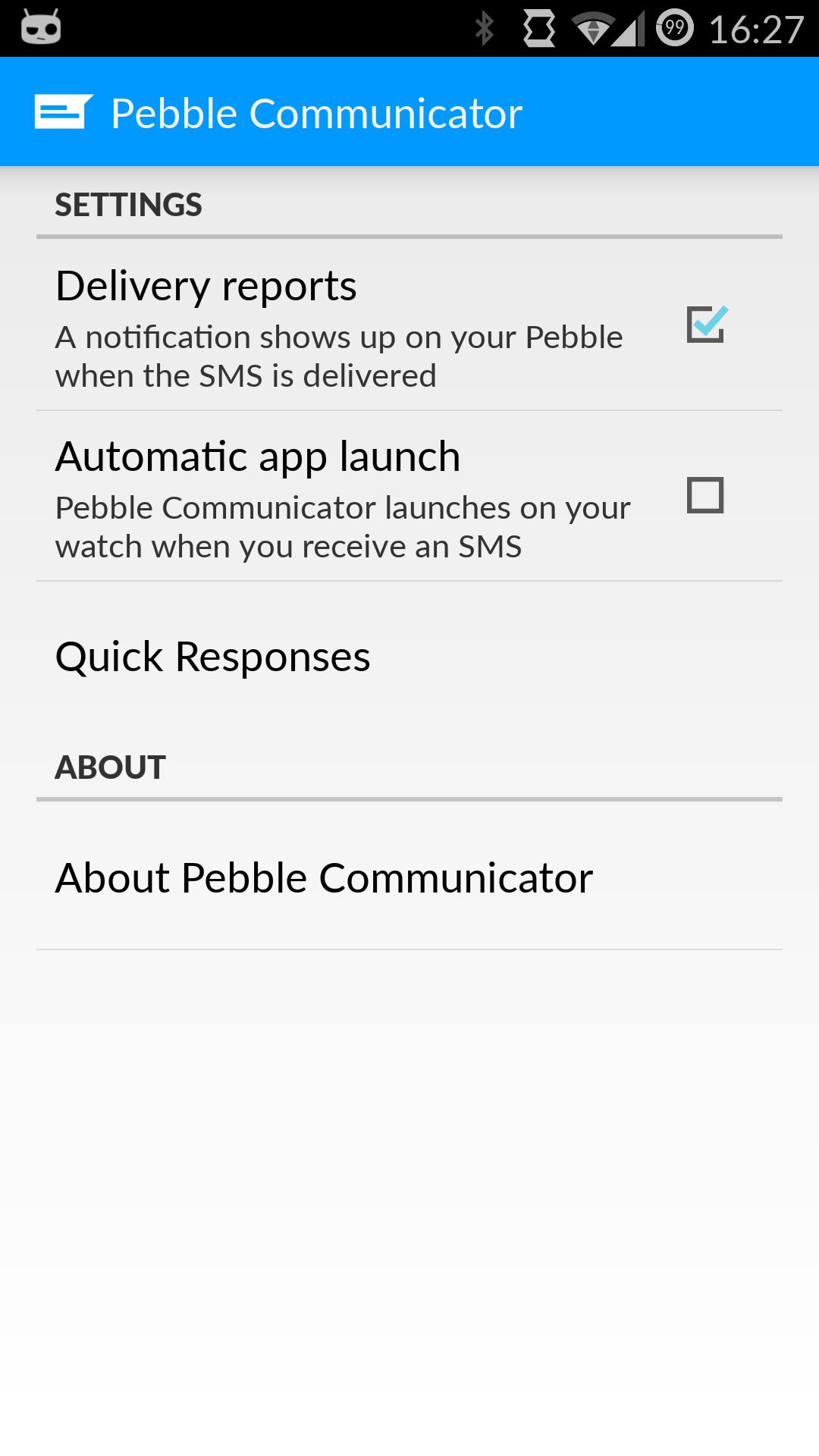 Pebble Communicator