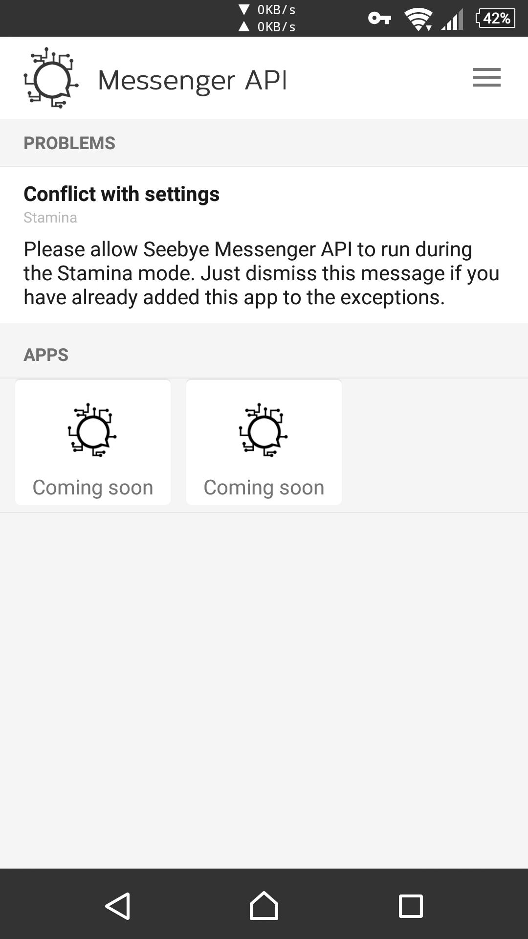 Messenger API BETA