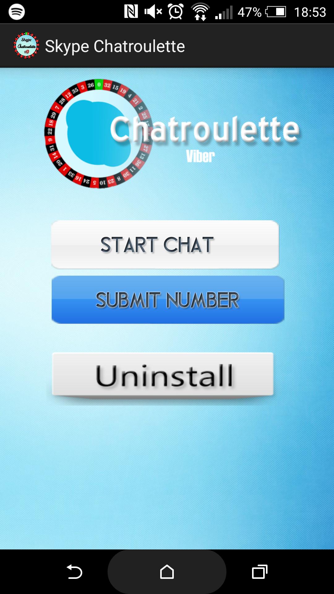 Chatroulette for Skype