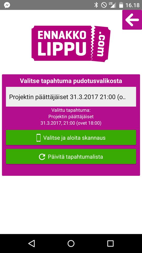 Ennakkolippu.com Tarkastus