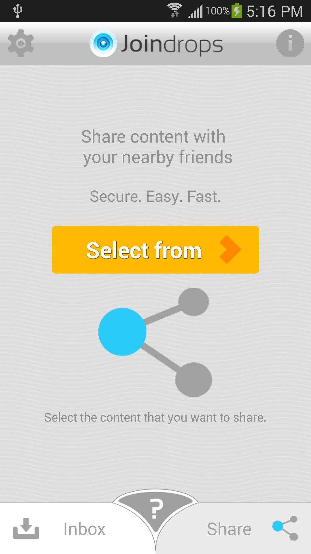 Join Drops - File Sharing