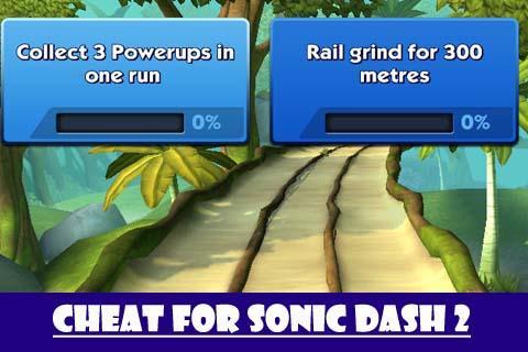 Cheat for Sonic Dash 2