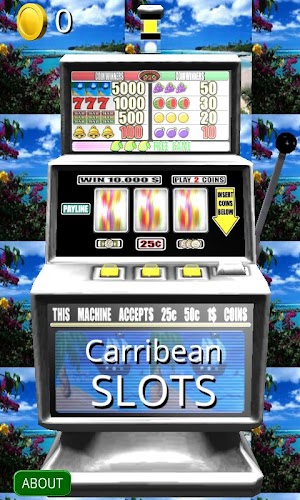 3D Carribean Slots - Free