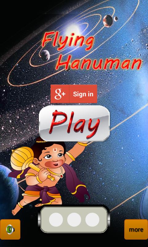 Flying Hanuman