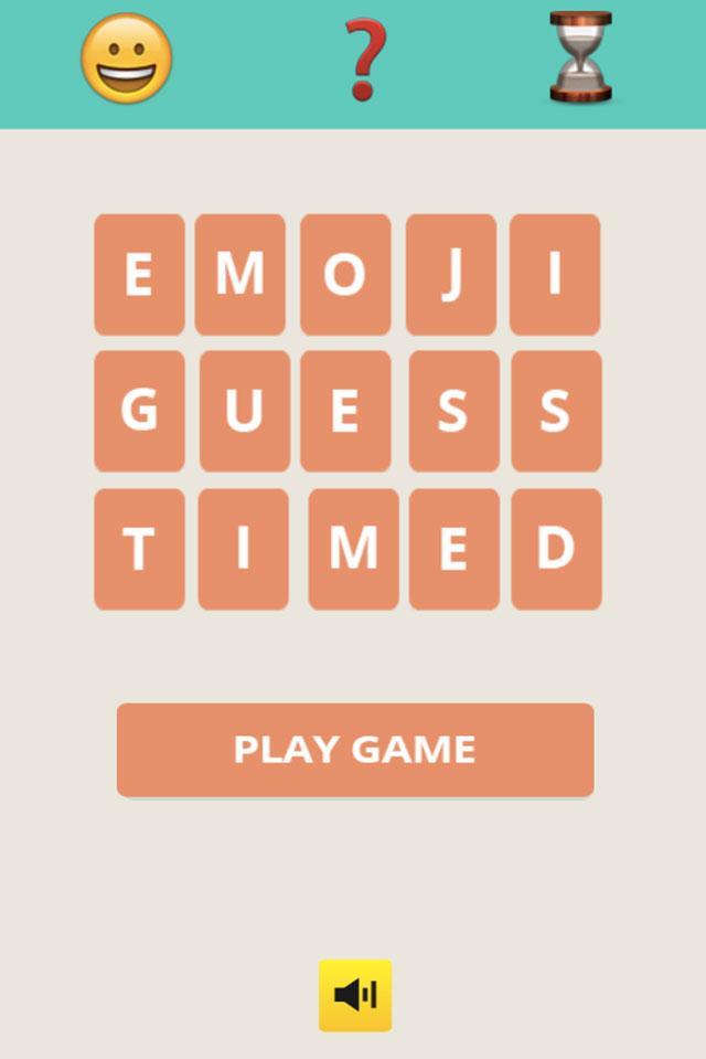 Emoji Guess Timed