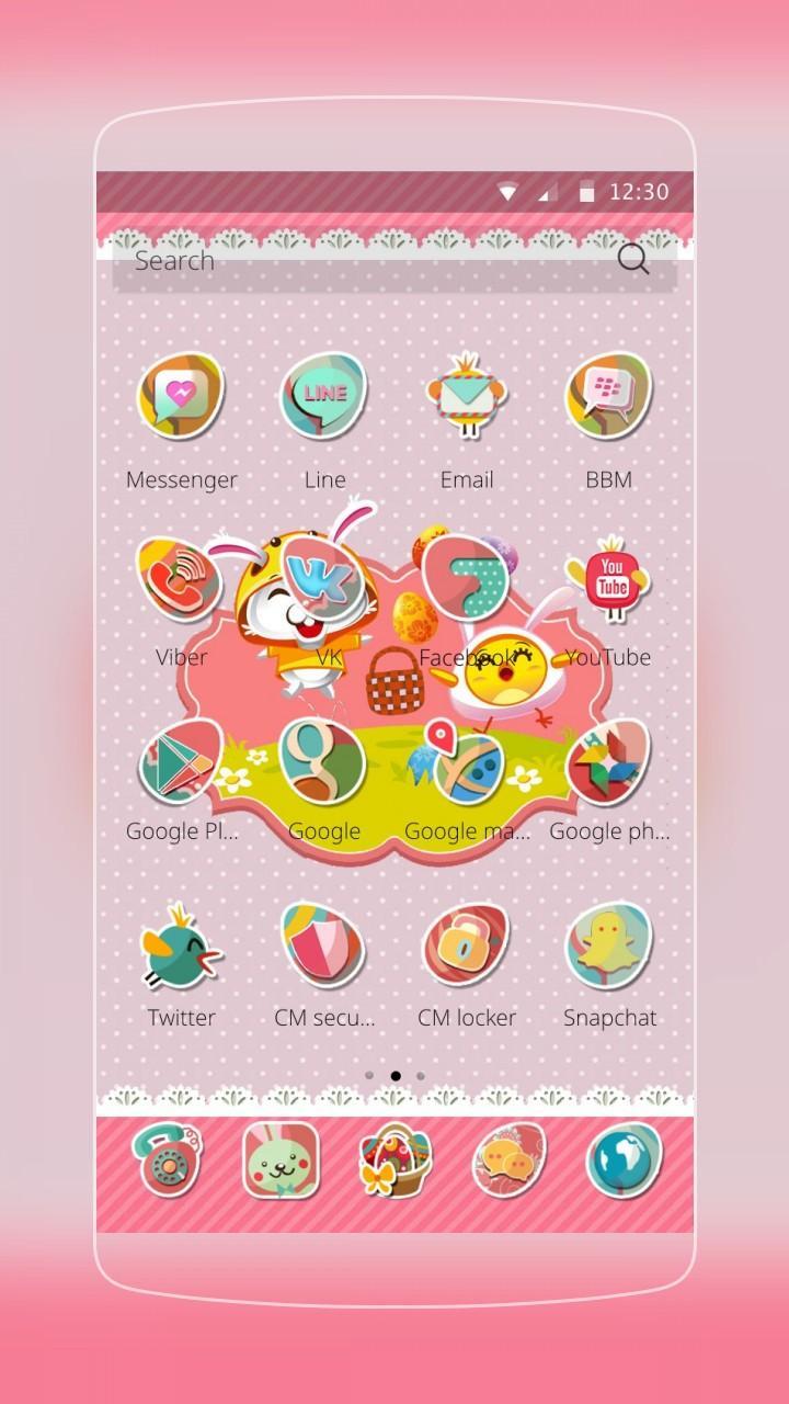 Pink Rabbit Theme